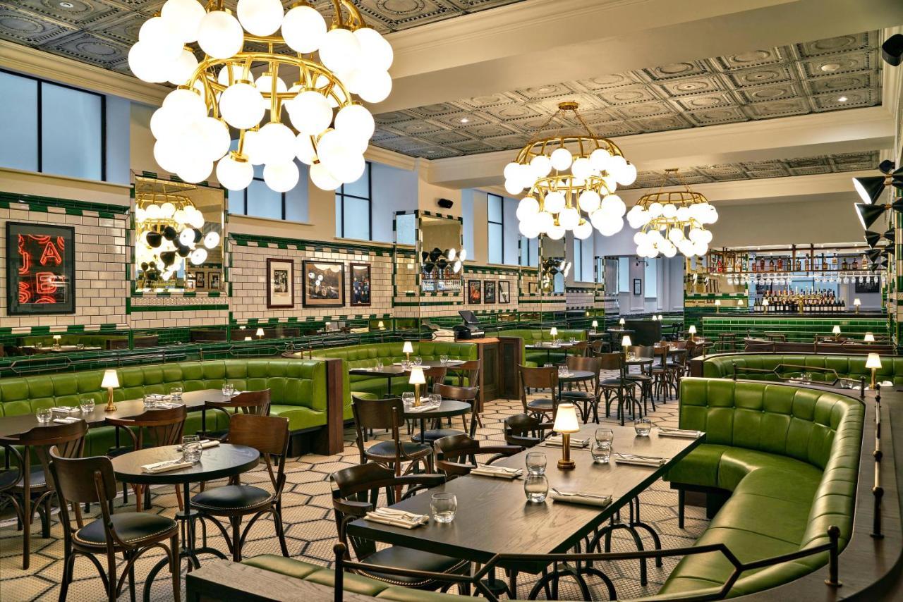 The Grand Hotel バーミンガム エクステリア 写真 Interior of the restaurant